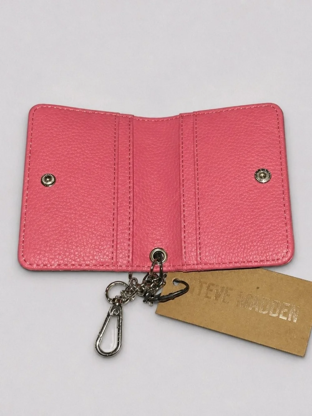 Steve Madden pebbled raspberry
